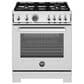 Bertazzoni Professional 4.7 Cu.Ft. Gas Range with Convection in Stainless Steel, , large