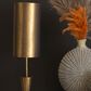 Kalalou Floor Lamp with Metal Barrel Shade in Antique Gold, , large