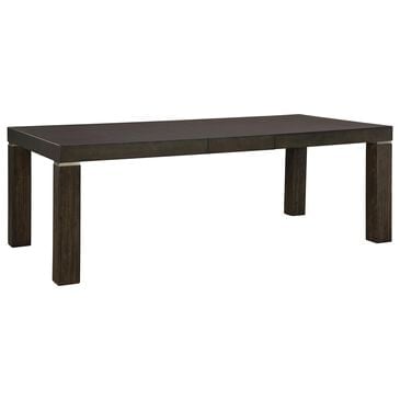 Ashley Hyndell Rectangular Dining Table in Dark Espresso Brown - Table Only, , large