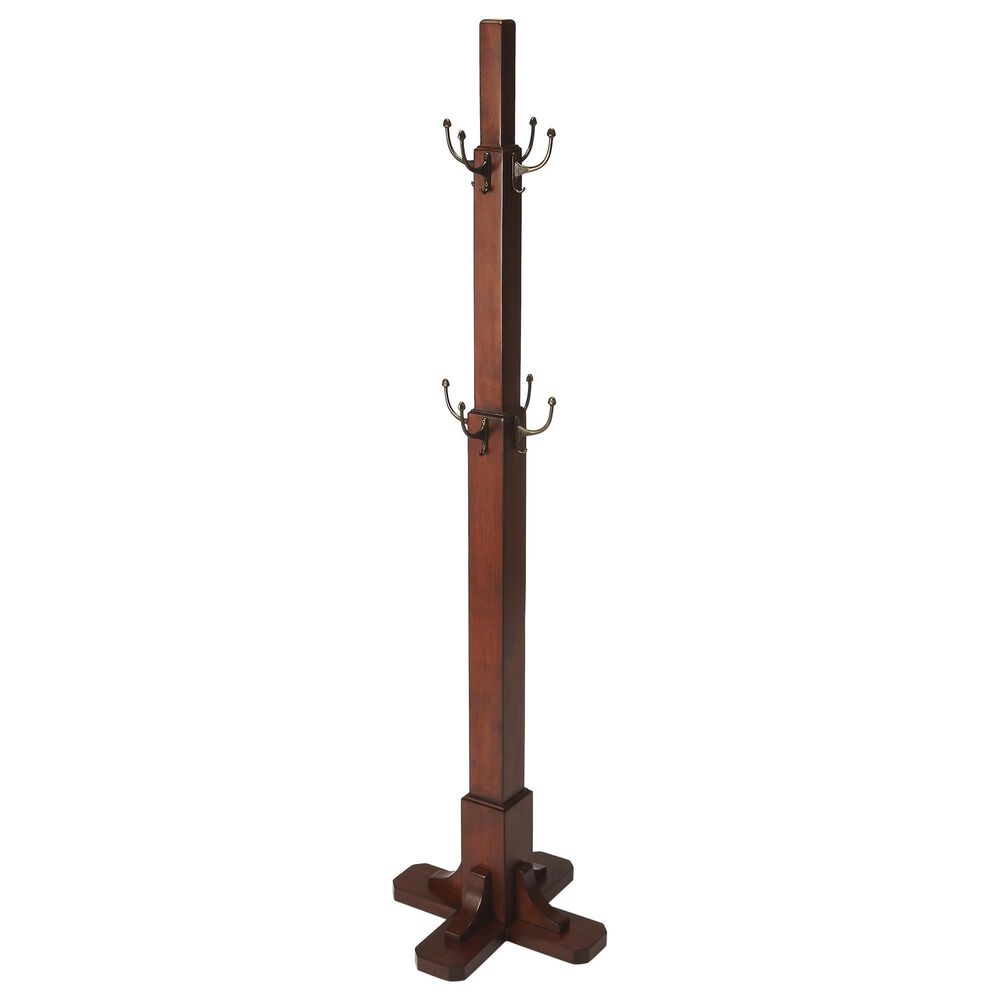 Butler Webster Coat Rack in Cherry, , large