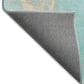 Dalyn Rug Company Odyssey OY7 Teal 9" x 12" Area Rug, , large