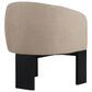 Coaster Valdez Barrel Back Accent Chair in Beige, , large