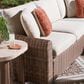 Ashley Dolan Creek 4-Piece Outdoor Sectional in Beige, , large