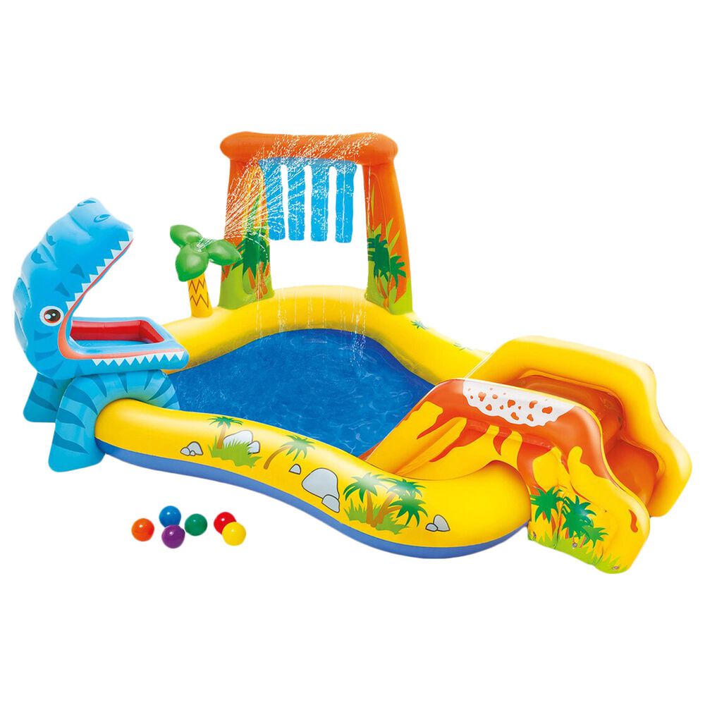 Intex Dinosaur Play Center with Wading Pool in Multicolor, , large