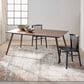 Nourison Infinity 4" x 6" Rust and Multicolor Area Rug, , large