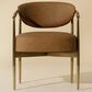 37B Heloise Arm Chair in Gold, , large