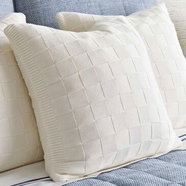 Ann Gish Cesta 20" x 20" Throw Pillow in White, , large