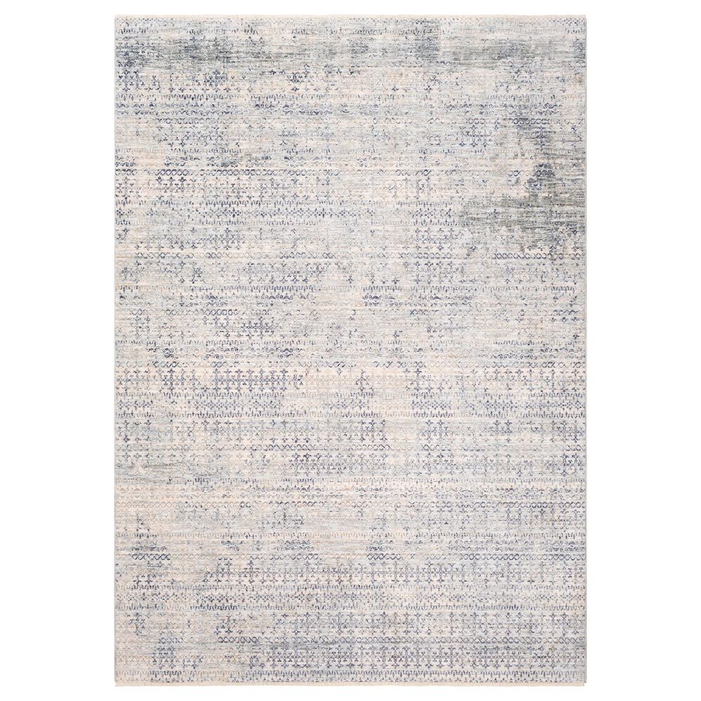 Surya Presidential PDT-2316 3"3" x 5" Blue, Gray and Ivory Area Rug, , large