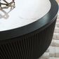 Ashley Grayman Round Coffee Table in Matte Black, , large
