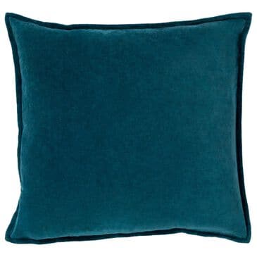 Surya 20" Square Throw Pillow in Deep Teal, , large