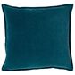 Surya 20" Square Throw Pillow in Deep Teal, , large