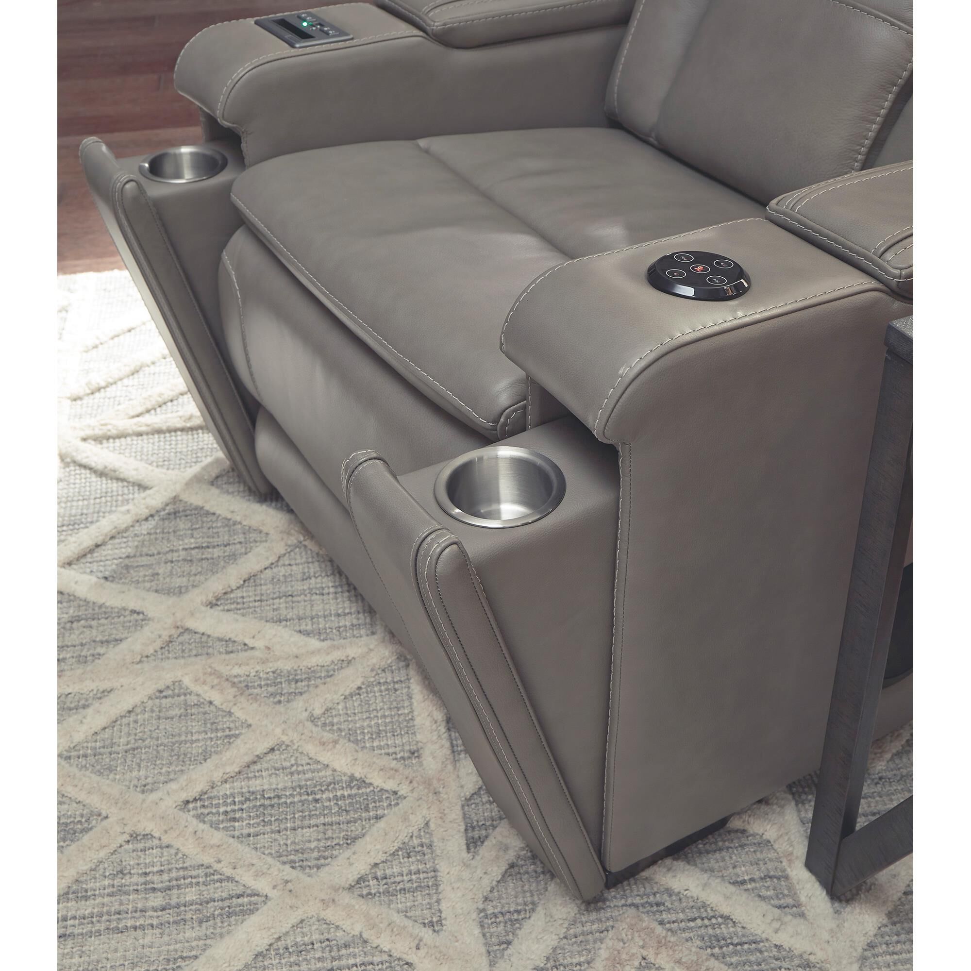 Signature Design by Ashley Boerna Power Recliner with Adjustable