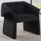 Coaster Ramsey Sloped Arm Chair in Black, , large