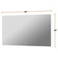 Lexora Home Aurorium 40" x 28" LED Vanity Mirror in White, , large