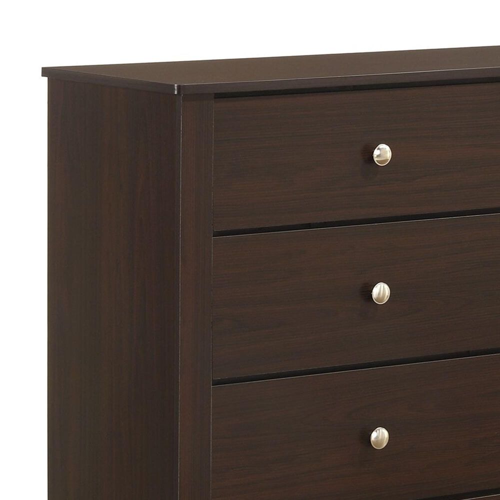 Mayberry Hill Sami Dresser and Mirror in Espresso, , large