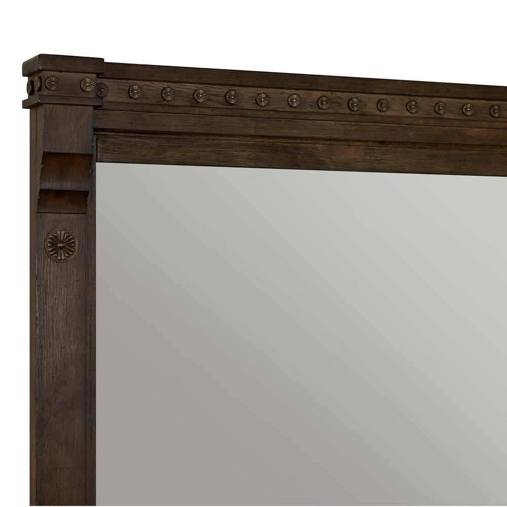 Karavan Casual Dining Dresser Mirror in Warm Brown, , large