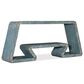 Hooker Furniture Commerce and Market Inside Track Console Table in Distressed Blue, , large