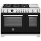 Bertazzoni Professional 7.1 Cu. Ft. Freestanding All-Gas Range in Nero, , large