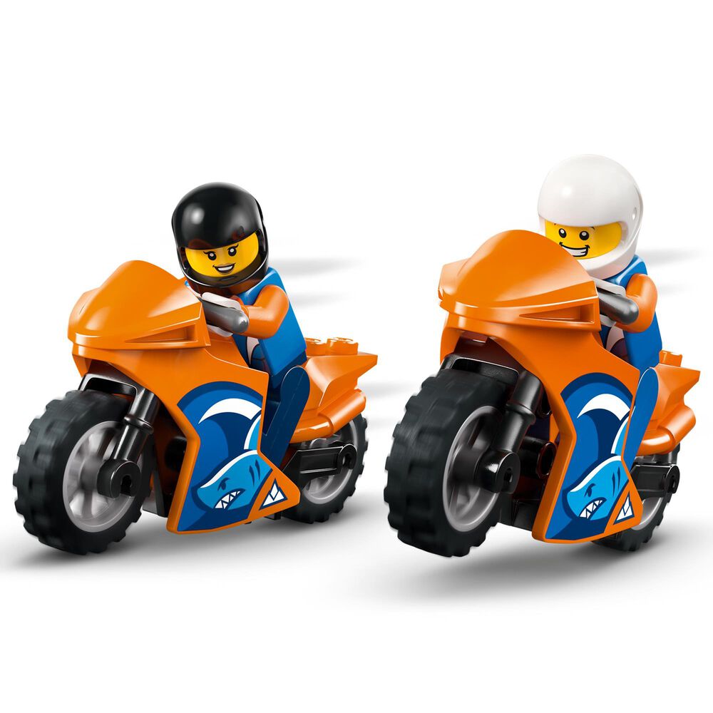 LEGO City Motorcycle Transporter Building Set, , large