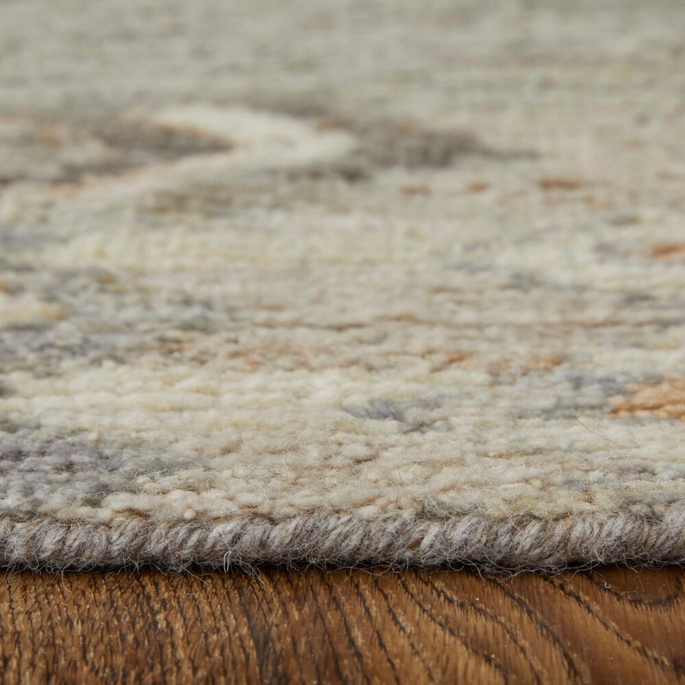 Feizy Kasbah 5&#39;6&quot; x 8&#39;6&quot; Gray and Multicolor Area Rug, , large