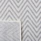 Safavieh Martha Stewart Cyprus 5"5" x 7"7" Blue and Creme Area Rug, , large