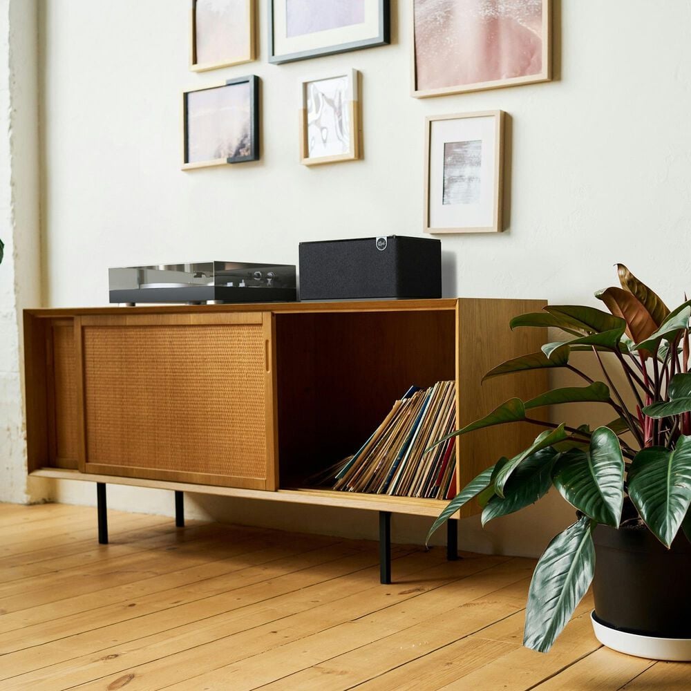 Klipsch The Three Plus Premium Bluetooth Speaker in Matte Black, , large