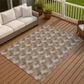 Dalyn Rug Company Soft Essentials Chevron Mocha 3" x 5" Area Rug, , large