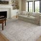 Loloi II Odette 11"2" x 15"7" Silver and Ivory Area Rug, , large