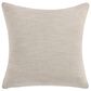 Classic Home Macie 22" Square Throw Pillow in Ivory, , large