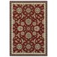 Oriental Weavers Kashan 370RI 9"10" x 12"10" Red Area Rug, , large