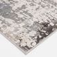 Central Oriental Clearwater Fion 5" x 8" Grey and Beige Area Rug, , large