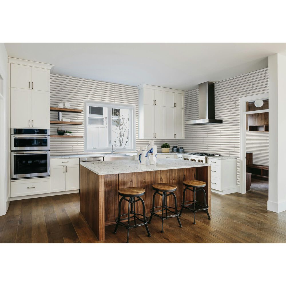 Emser Tubage White 7&quot; x 16&quot; Porcelain Tile, , large