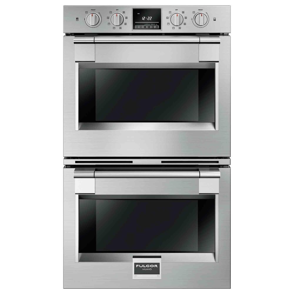 Fulgor Milano Sofia 30" Pro Double Electric Wall Oven with Convection in Stainless Steel, , large