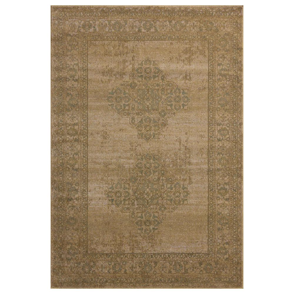Magnolia Home Mona Antique and Spa 10" x 14" Area Rug, , large