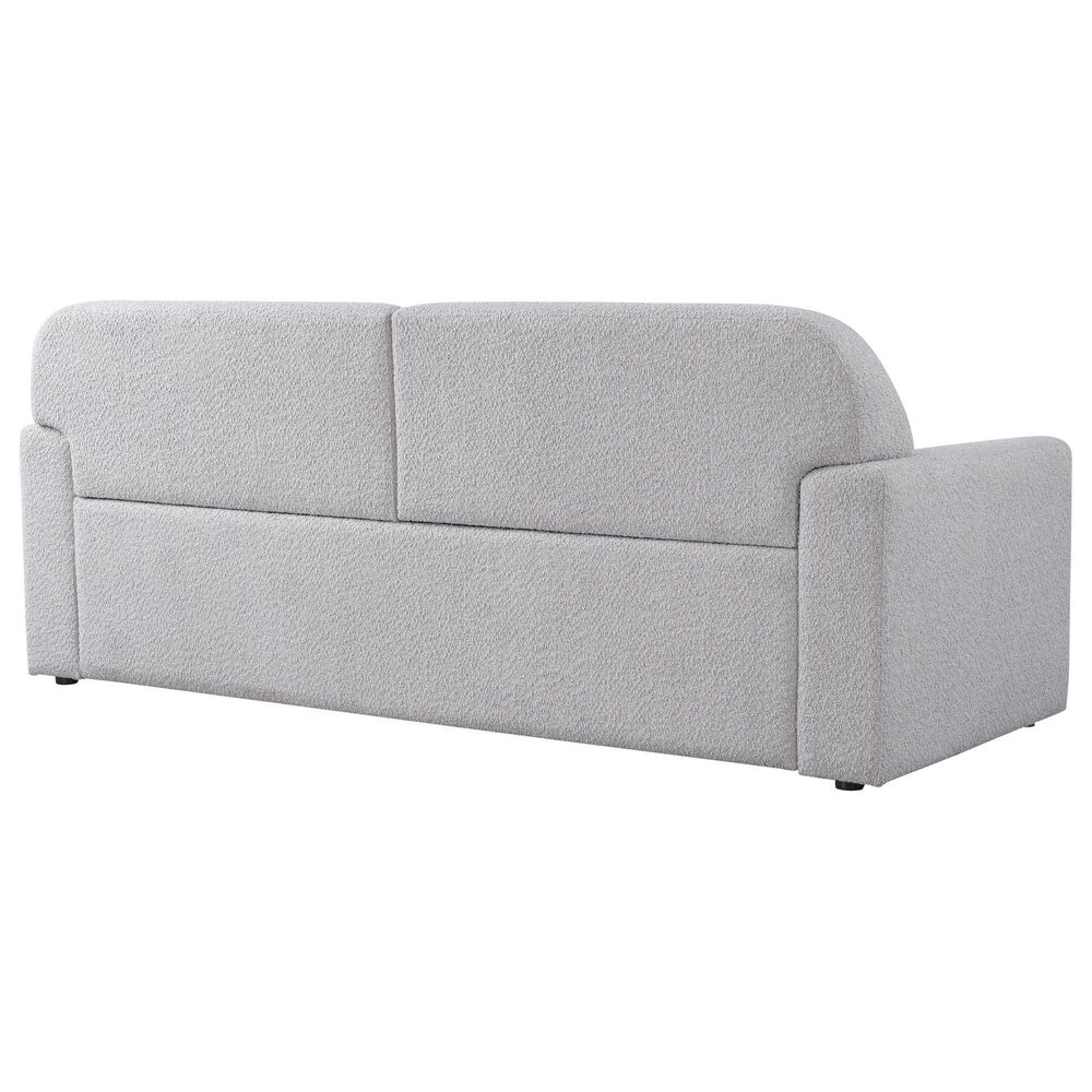 Lifestyle Solutions Willow Stationary Convertible Sofa in Light Gray, , large
