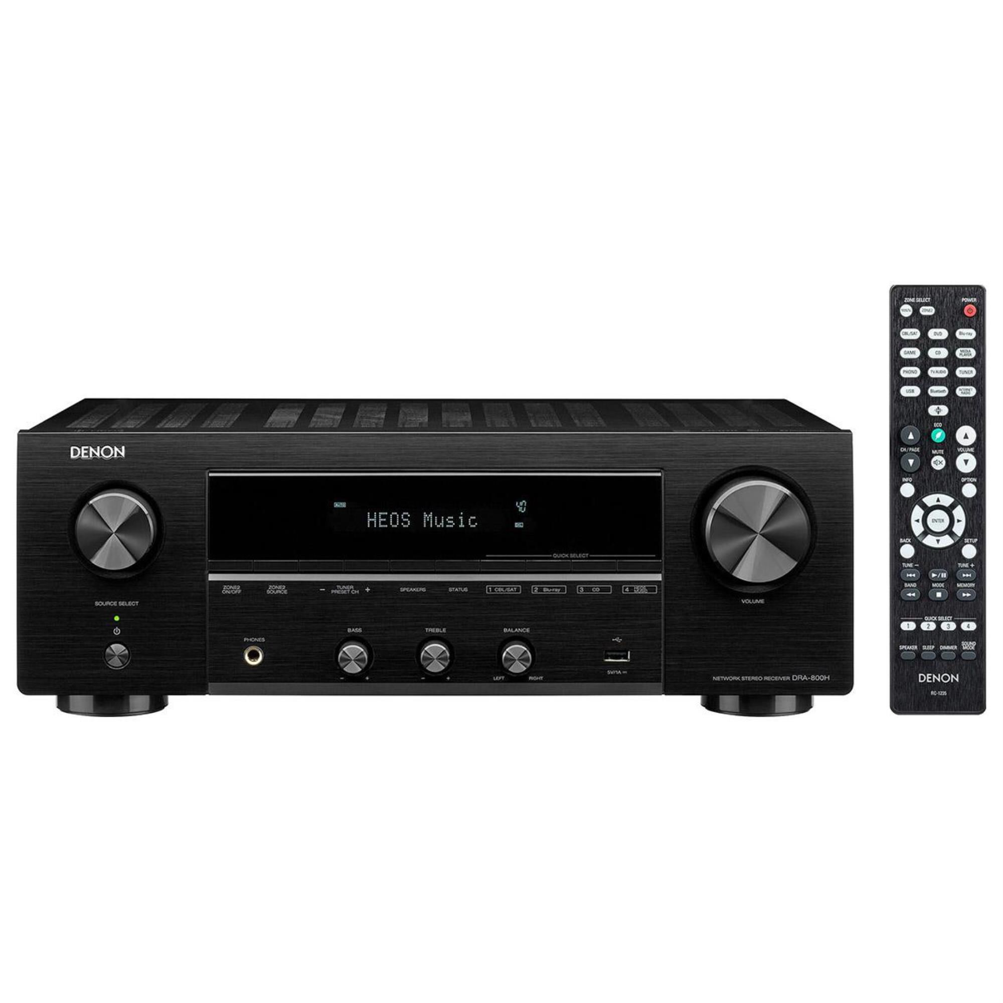 Denon 2.1 Channel Hi-Fi Network Receiver in Black | Nebraska ...