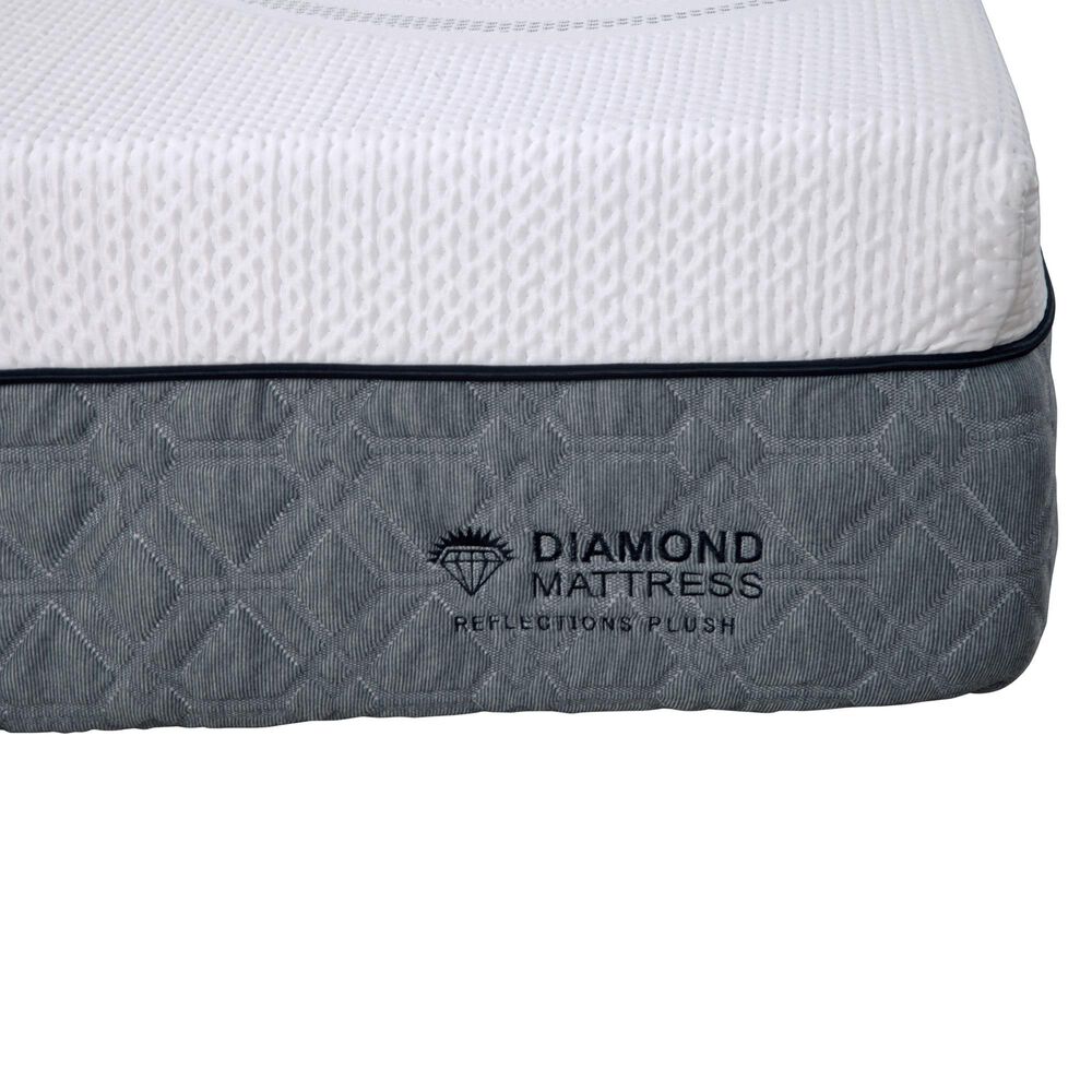 Hearth and Haven Diamond  Capri Graphene Medium King Mattress, , large