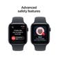 Apple Watch SE 3 (GPS) 44mm Midnight Aluminum Case with Midnight Sport Band - M/L - Midnight - (2025)(Pre-Order), , large