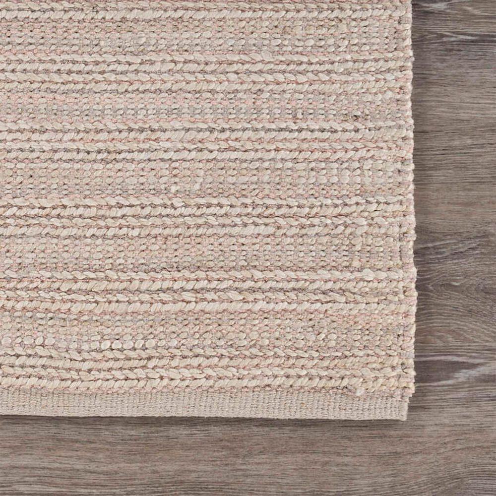 L&amp;R Resources Bleached Naturals 7&#39;9&quot; x 9&#39;9&quot; Blush Area Rug, , large