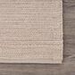 L&R Resources Bleached Naturals 7"9" x 9"9" Blush Area Rug, , large