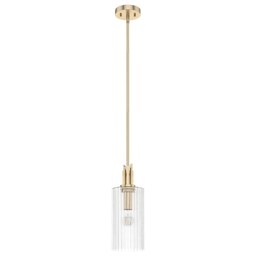 Hunter Gatz 1-Light Mini Pendant in Alturas Gold, , large