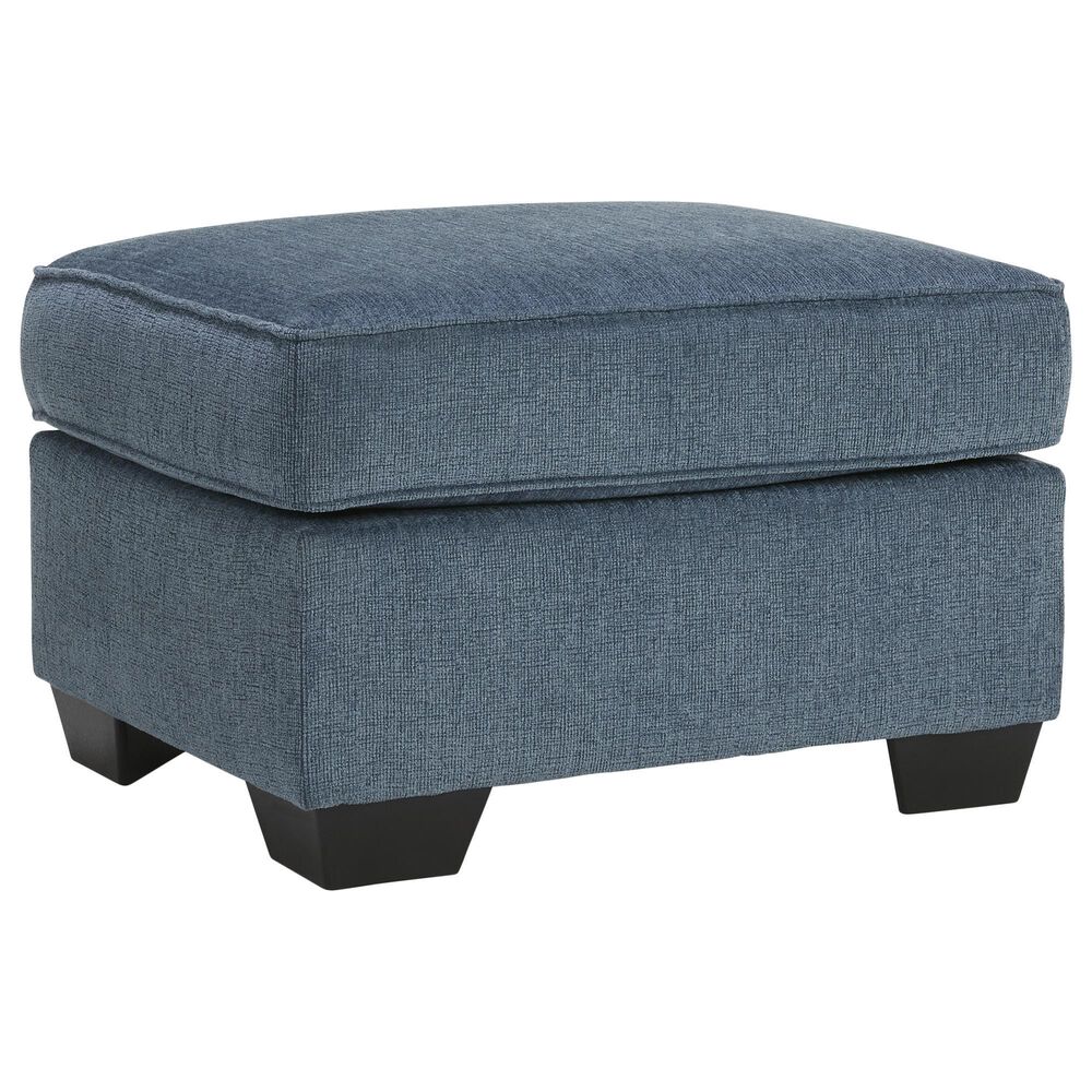 Ashley Cashton Ottoman in Blue, , large