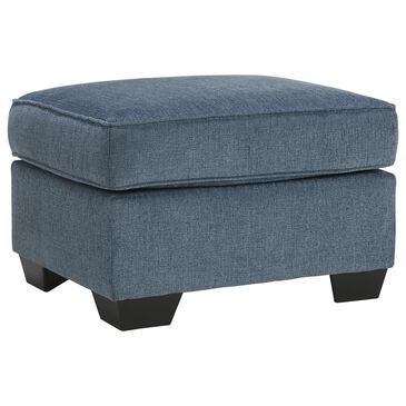 Ashley Cashton Ottoman in Blue, , large