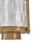 Troy Lighting Haddock 17" Outdoor Wall Sconce in Patina Brass, , large