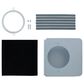 Zephyr Recirculating Kit for Anzio Wall Range Hoods in Black and Stainless Steel, , large