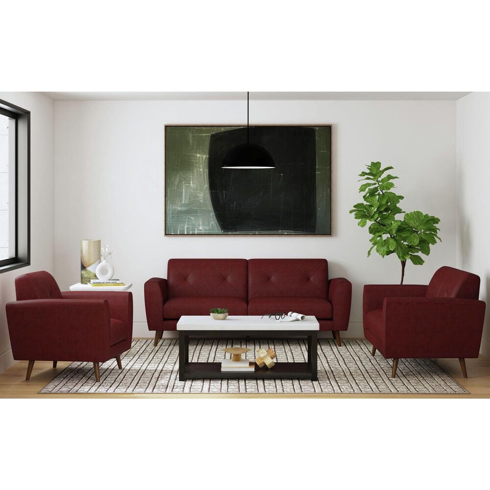 Mayberry Hill Sonata Accent Chair in Ling Dian Red, , large