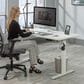 Sauder 60" Sit/Stand Desk in White, , large