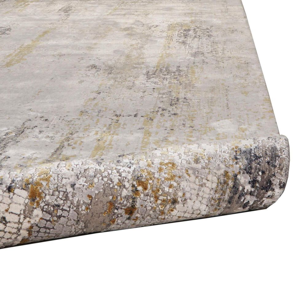 Feizy Cadiz 3&#39;1&quot; x 5&#39; Ivory and Gray Area Rug, , large
