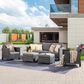 HOMLUX 5-Piece Outdoor Patio Furniture Set in  Dark Gray, , large
