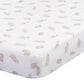 Oxford Baby Beary Cute 3-Piece Baby Crib Nursery Bedding Set in White and Beige, , large